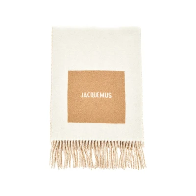 rond carré wool scarf