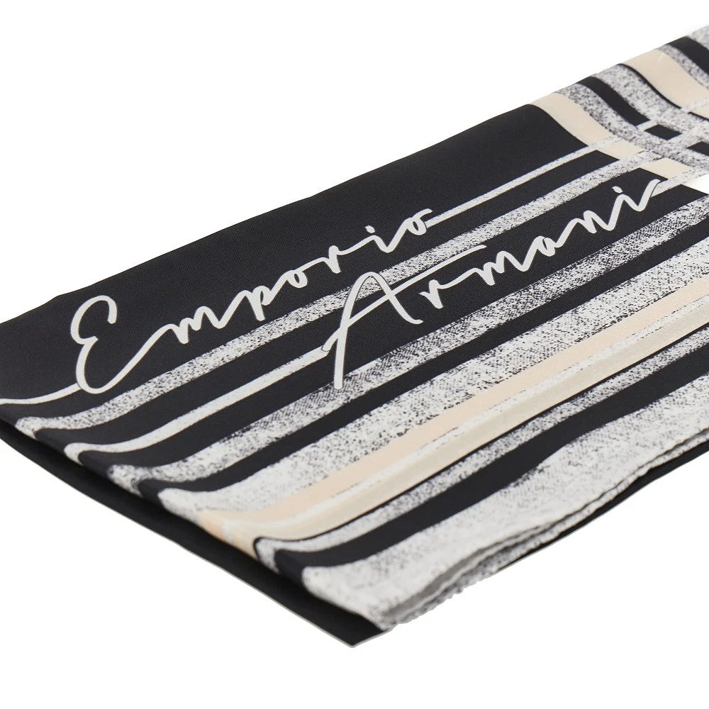silk scarf with print