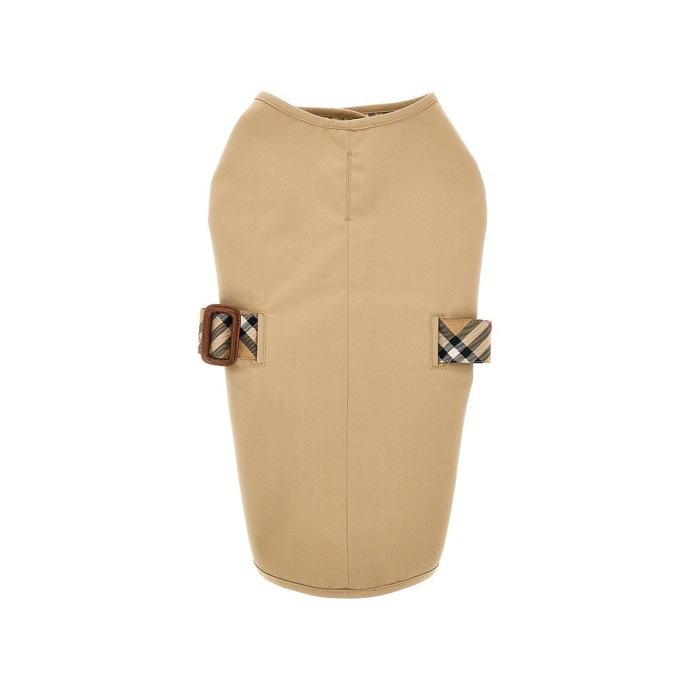 BURBERRY M gabardine dog coat