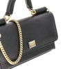 dauphine print leather mini bag