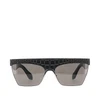croco-effect sunglasses