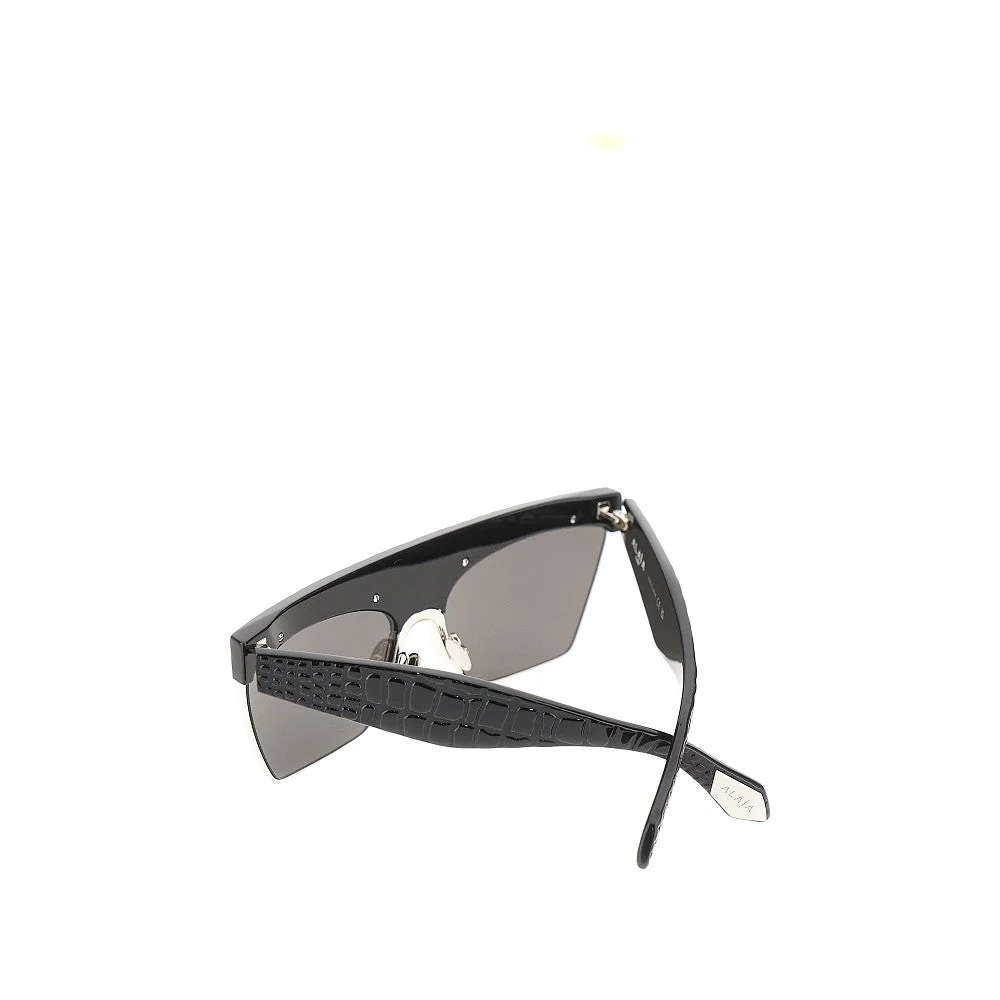croco-effect sunglasses