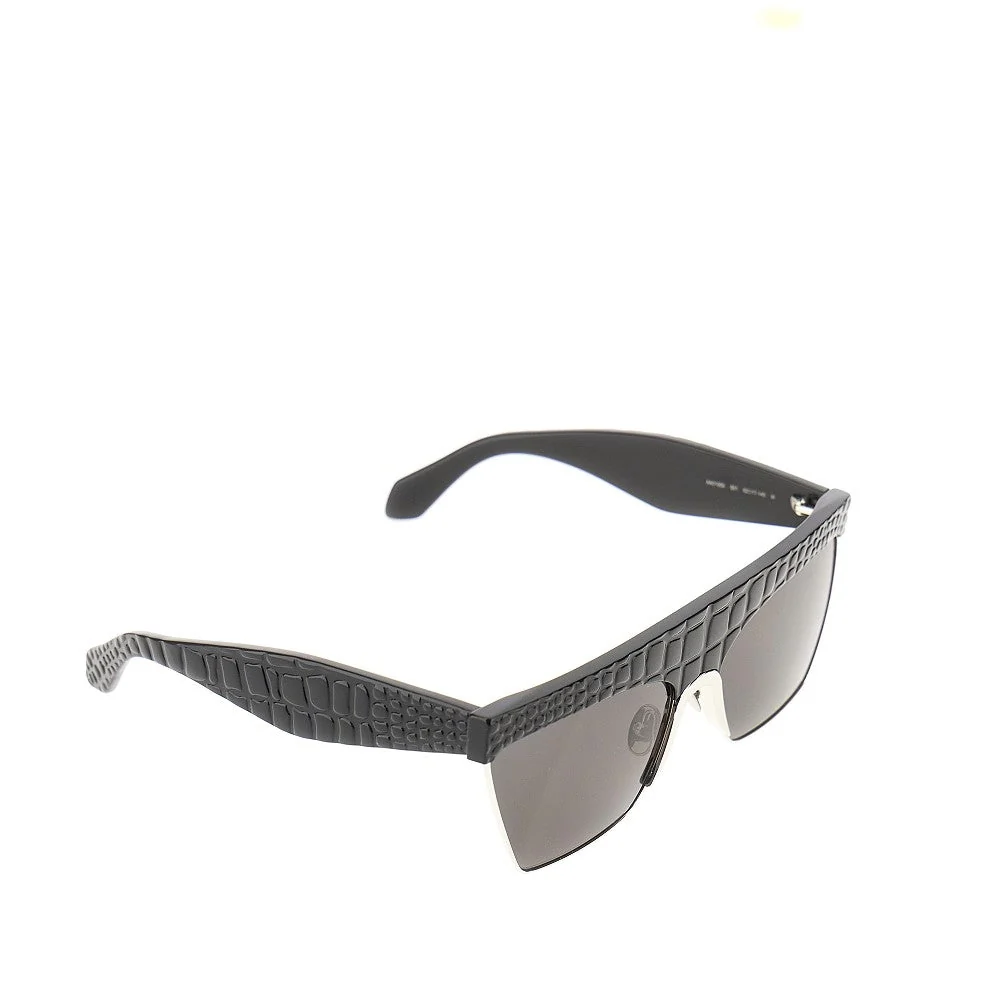 croco-effect sunglasses