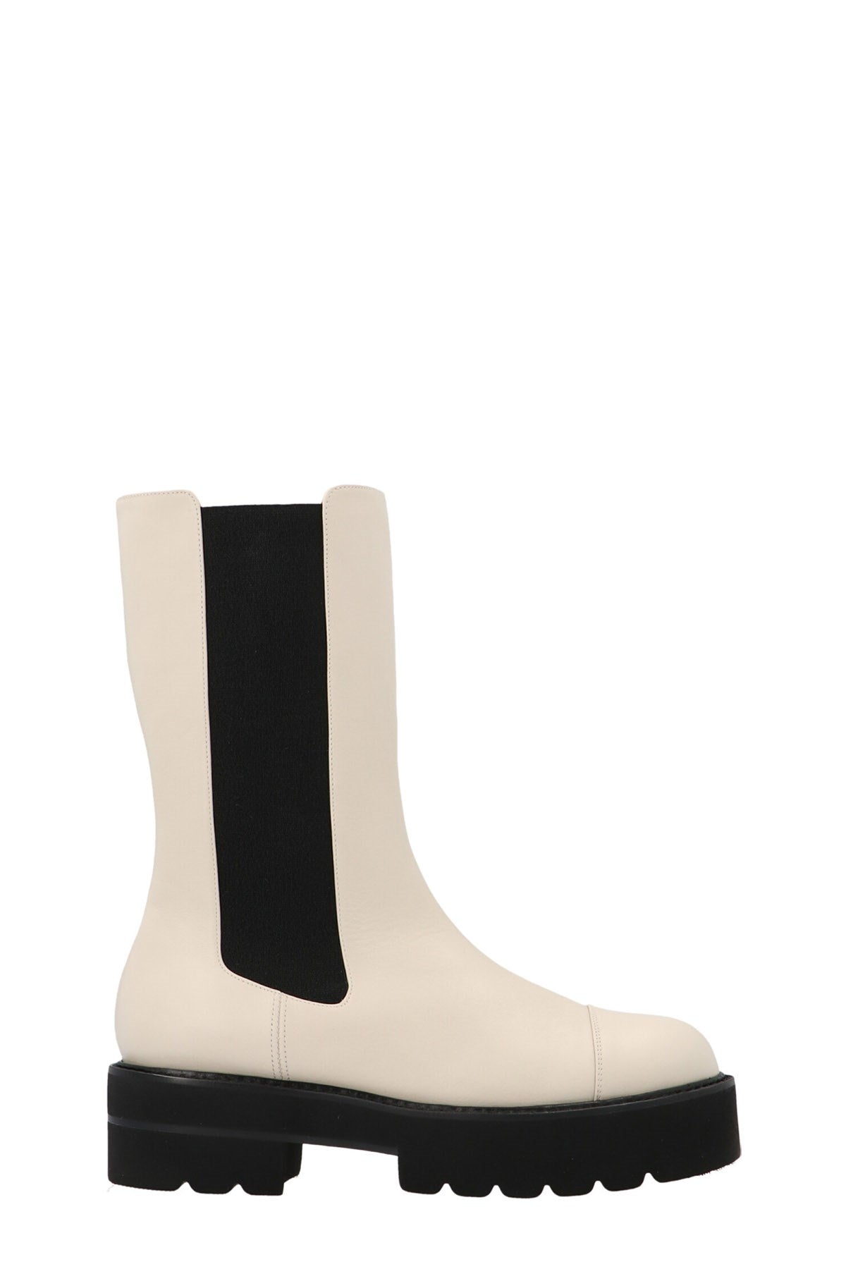 STUART WEITZMAN 39 stuart weitzman presley chiffon leather chelsea boots