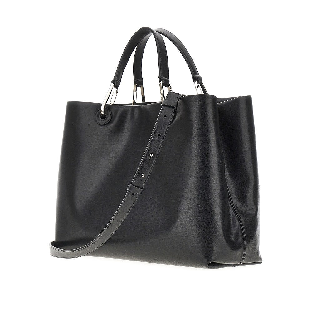 EMPORIO ARMANI OS nappa leather medium myea bag