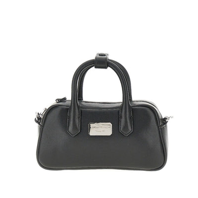 nappa leather mini bowling bag