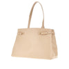 leather shopping bag