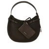 suede leather hobo bag