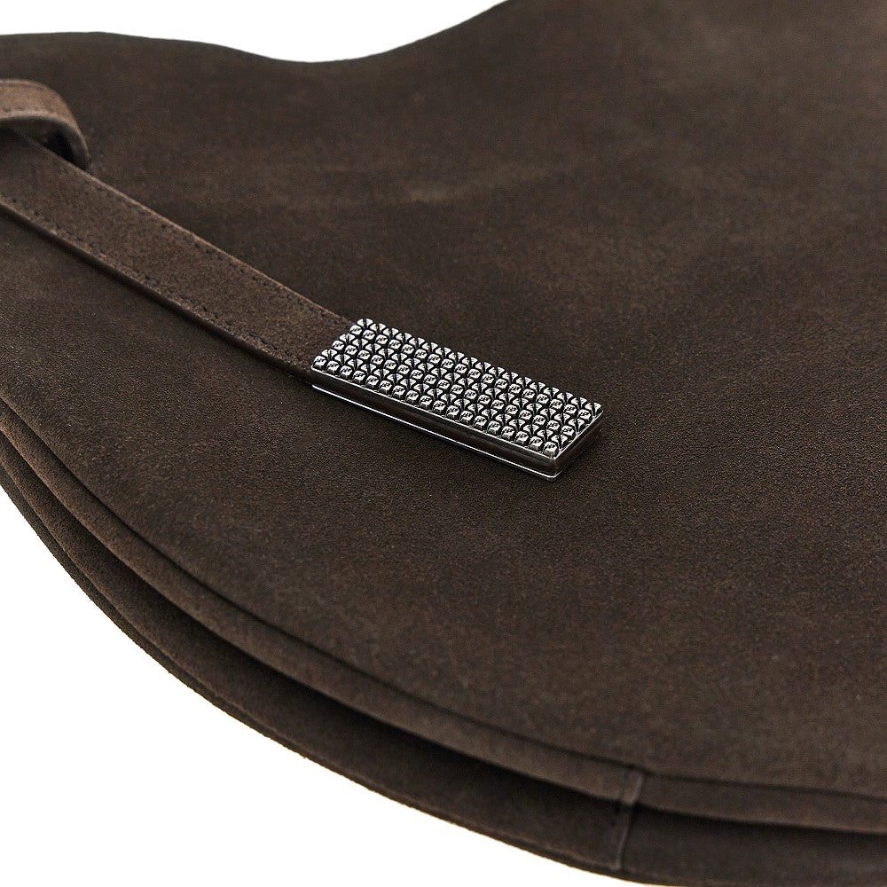 suede leather hobo bag
