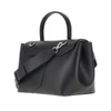 emporio armani 1981 top-handle leather bag