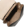 emporio armani 1981 top-handle leather bag