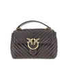 chevron nappa leather mini love lady puff bag