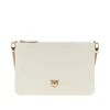 flat classic leather pouch
