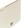 flat classic leather pouch