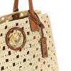 big la medusa raffia shopping bag