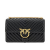 chevron leather love one classic bag