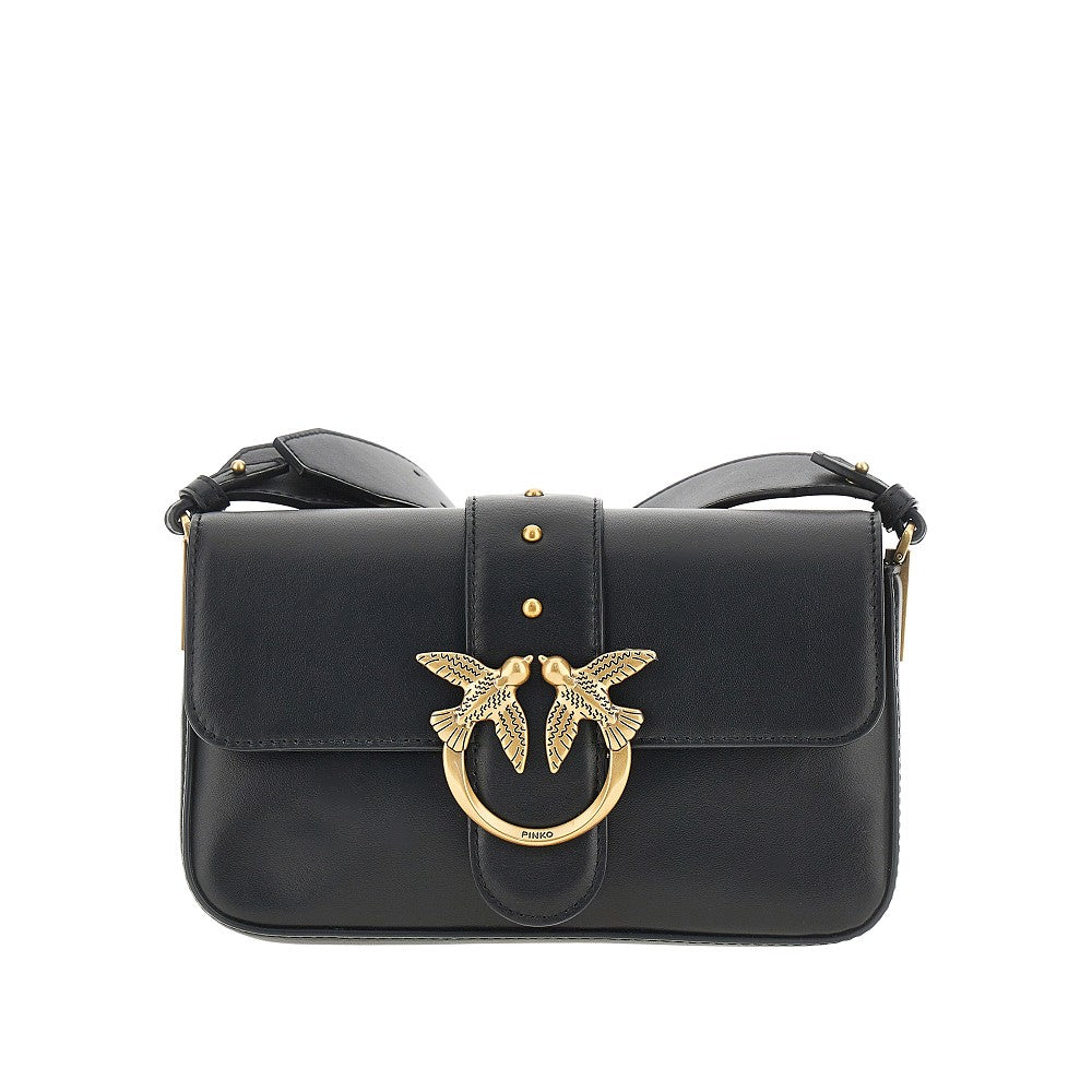 leather mini love bag slouchy bag