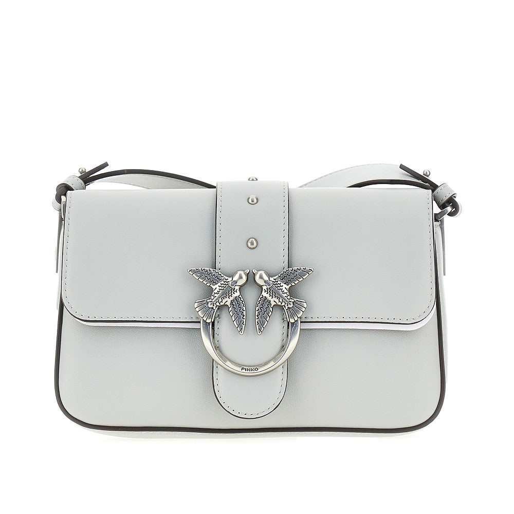 PINKO OS leather mini love bag slouchy bag
