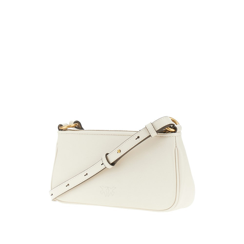 leather mini baguette bag
