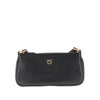 leather mini baguette bag