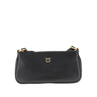 leather mini baguette bag