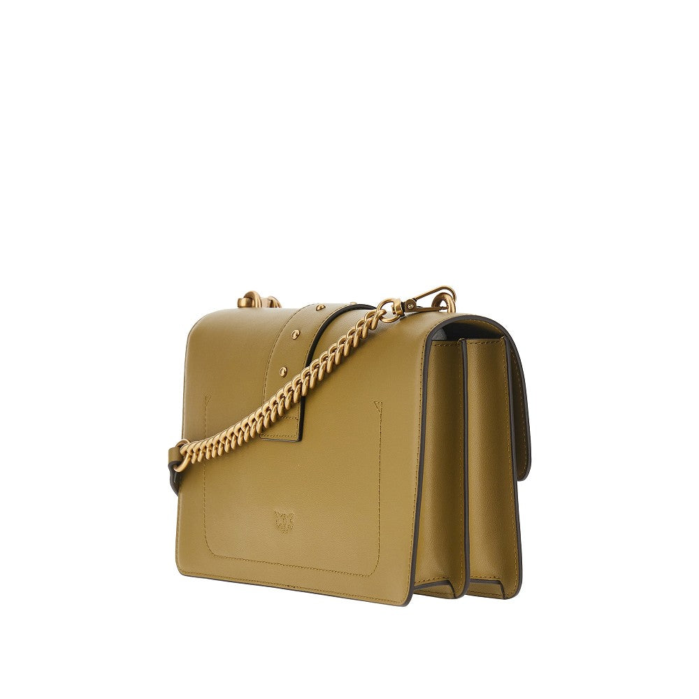 PINKO OS love one classic leather bag