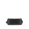 small saddle baguette leather bag