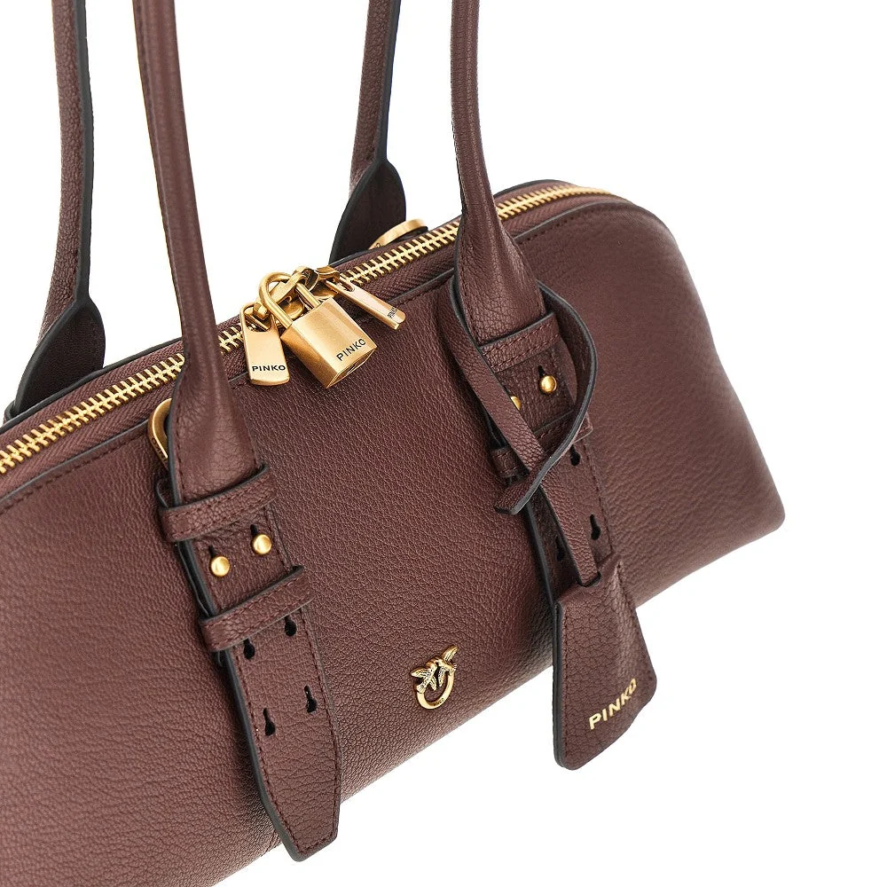 leather large escape bag horizontal bag