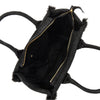 faux raffia shopping bag with logo