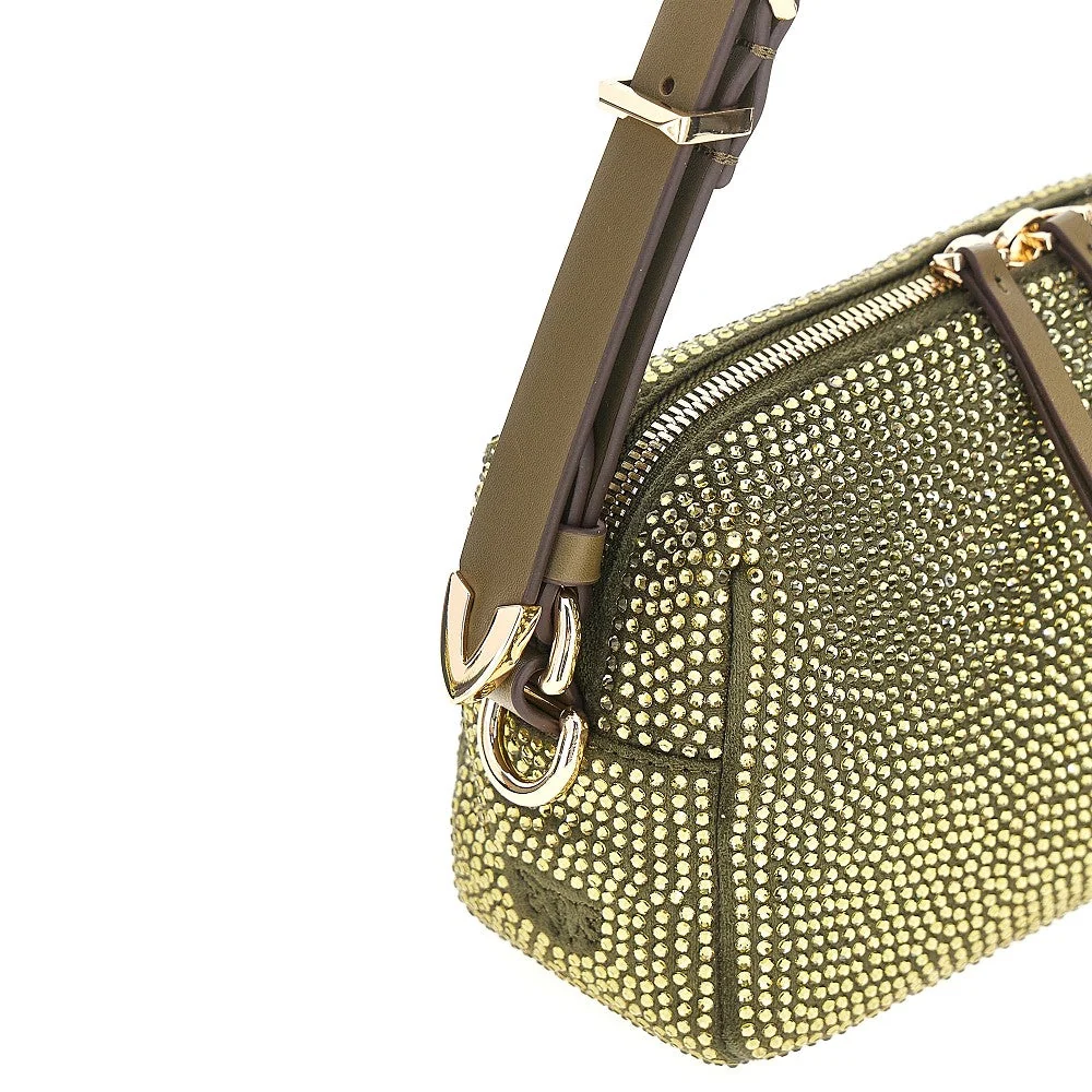 full strass mini crossbody bag