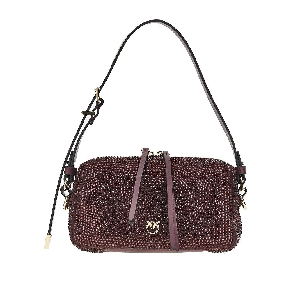 full strass mini crossbody bag