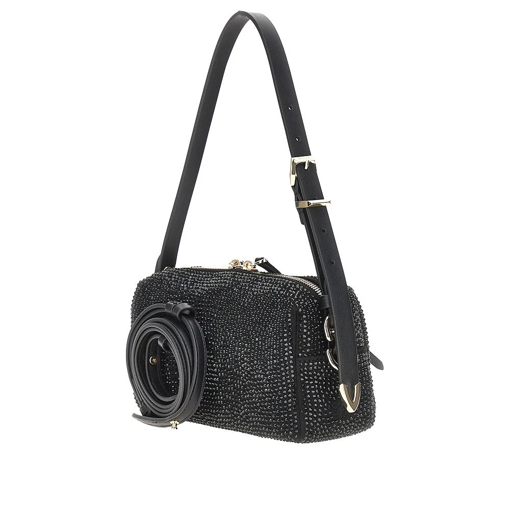 full strass mini crossbody bag