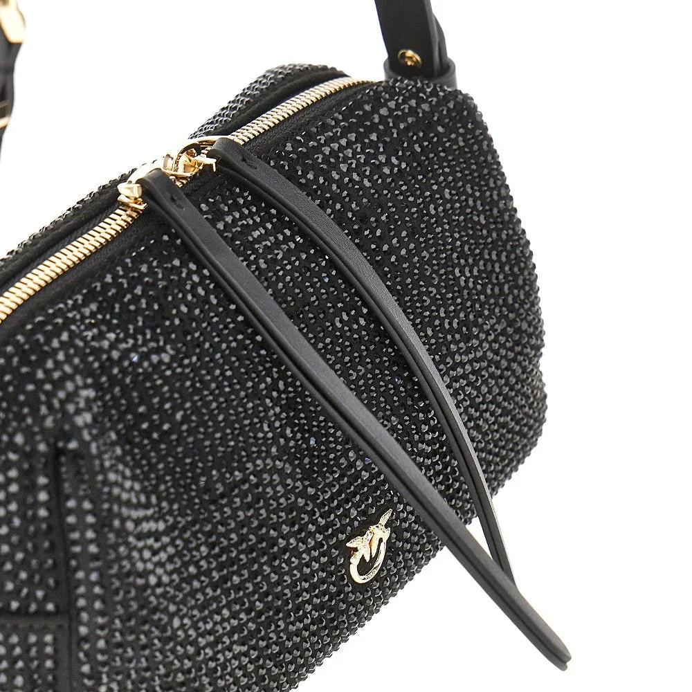 full strass mini crossbody bag