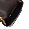 large click soft horizontal leather bag