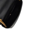 large click soft horizontal leather bag