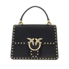 studded mini love bag one top-handle bag
