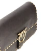 love one slouchy leather bag with studs