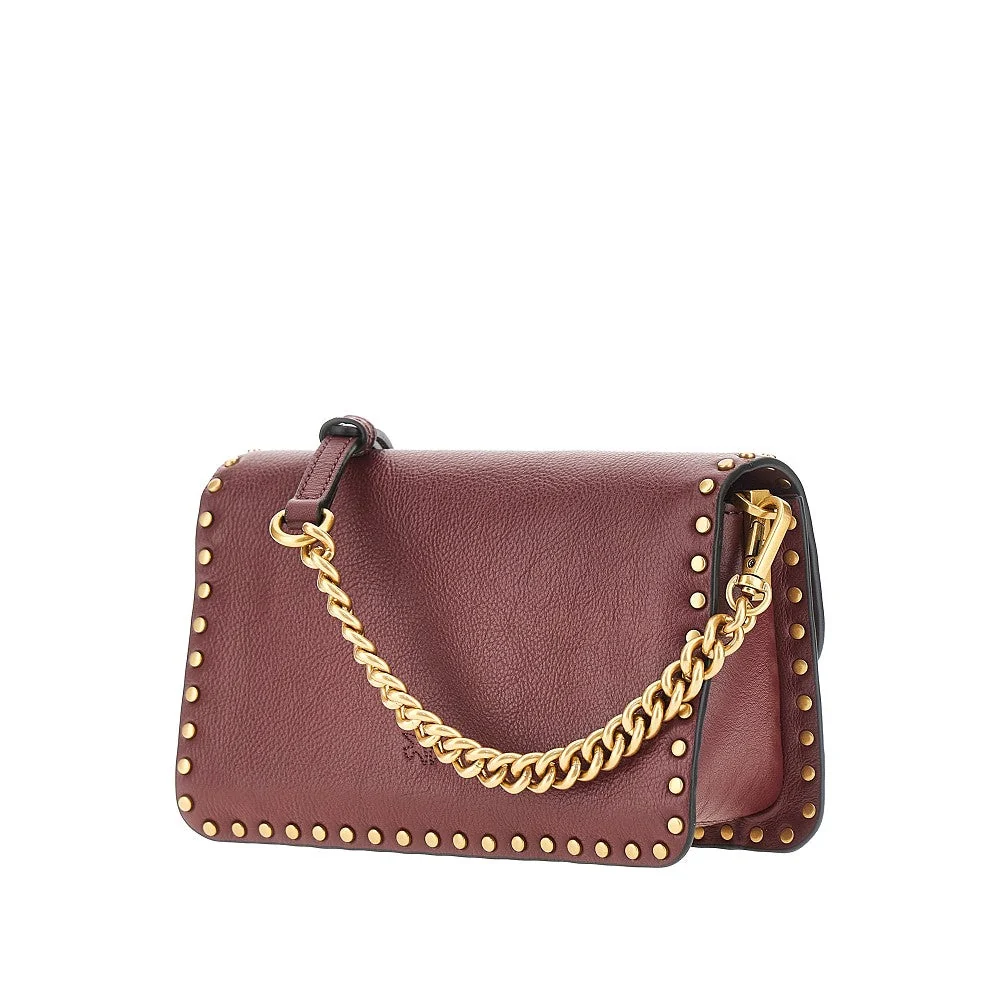 small love one slouchy bag with studs