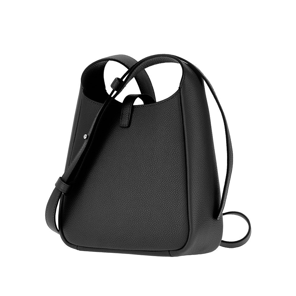 TORY BURCH OS miller swing grained leather crossbody bag