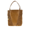 medium chloé spin leather tote bag