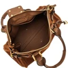 suede leather paddington bag