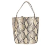 leather medium chloé spin tote bag