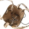 leather small chloé spin tote bag