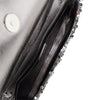 sequinned sparkle baguette bag
