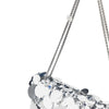 sequinned sparkle baguette bag