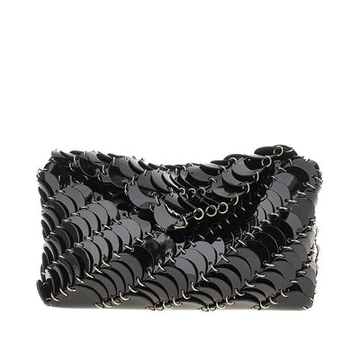 paco night leather shoulder bag