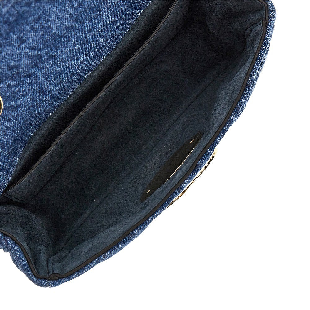 small chloé heritage denim bag