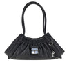 cristina nappa leather shoulder bag
