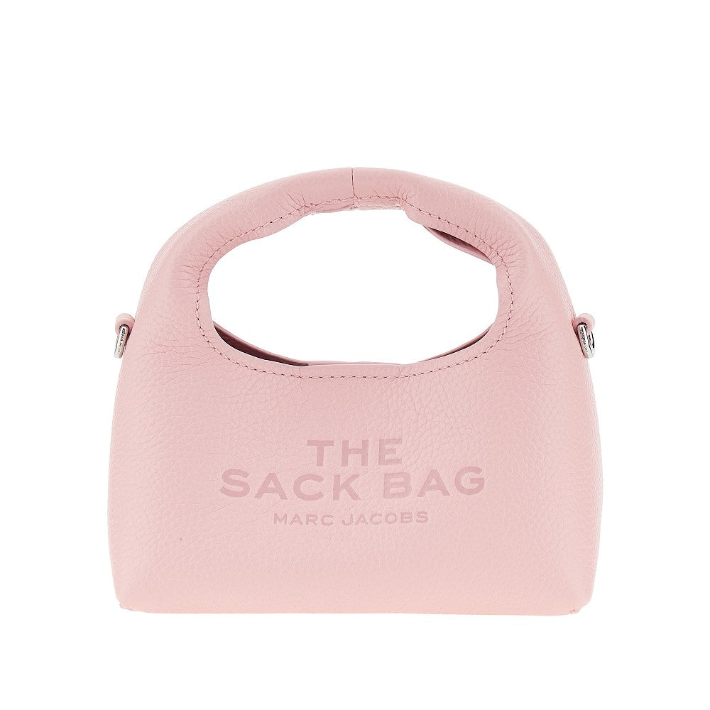 MARC JACOBS OS grained leather micro the sack bag