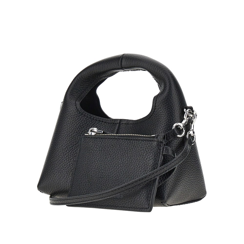 MARC JACOBS OS grained leather micro the sack bag